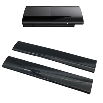 Remontas Dalis Juodo Dangtelio Korpuso Priekinę Korpuso Atveju, Kairėn, Dešinėn Faceplate Pultas PS3 Slim 4000 Konsolės Didmeninės