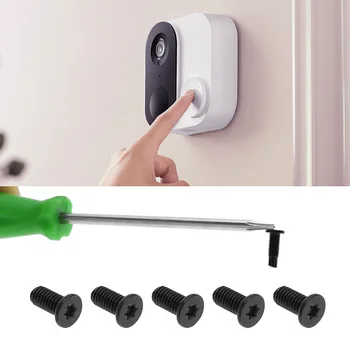 Smart Doorbell Dalių Pakeitimas Varžtus, Tvirtinimo Detales, Dalys, Namų Tobulinimo Žiedas Doorbell Tvirtinimo Aukštos Kokybės