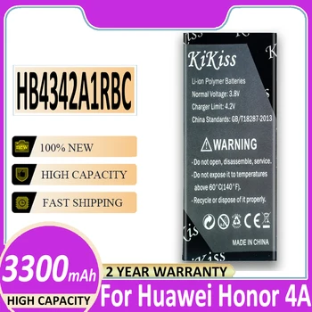 3300mAh Didelės Talpos HB4342A1RBC Telefono Baterija Huawei honor 4A garbę 5A LYO-L21 y5II Y5 II Ascend 5+ Y6 SCL-TL00 CUN-U29