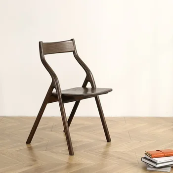 Šiuolaikinių Individualių Valgomojo Kėdės Atsipalaiduoti Dinette Holas, Mediniai Valgomojo Kėdė Kambarį Dizainas Karieta Salles Ėdžiose Baldai