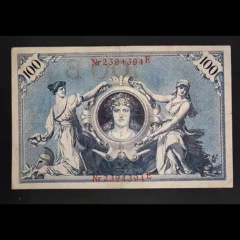 1908 Originalus Euro Vokietija Pastaba Surinkimo ES 100Marks Popieriaus Monetos Retų Antikvarinių ir Suvenyrų Dovanų Bilietą Erzina