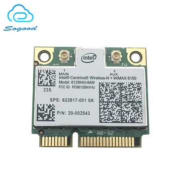 Intel Centrino Wireless-N+WiMAX 6150 612BNXHMW 300Mbps BIS 633817-001 Mini PCI-E 2.4 G Tinklo plokštė Lenovo G480 G485 G580