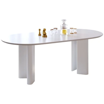 Marmuro stalas 2023 interneto įžymybė šviesos prabangus modernaus minimalistinio prancūzijos kremas stilius