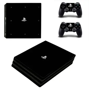 gryna juoda Stiliaus Odos Lipdukas, skirtas PS4 Pro Konsolės Ir Valdytojai Vinilo Decal Odos Padengti Stiliaus 0818