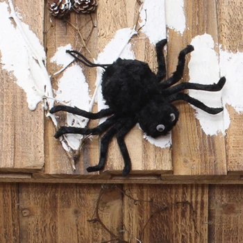 1PC Siaubo Juodas Voras Haunted House voratinklyje Baras Šalis Dekoro Prekių Modeliavimas Sudėtinga Žaislas Vaikams Helovinas Apdailos