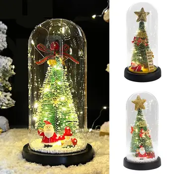 Sniego Gaubliai Vaikams LED Žibintai, Spindinčią Kalėdų Medžio Apdaila baterijomis, Apšviesta, Pratybos Žibintai Kalėdų Namuose