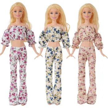 1Set 30cm Lėlės Drabužiai Unikalų Stilių Vakarą Ilga Suknelė ir Sijonas Kostiumas 11 Colių BJD Doll