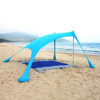Bilink skėtį nuo saulės Pop-Up Palapinės Aliuminio Polių Nešiojamų VISUREIGIS 50 Beach Sun Pastogė